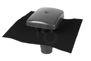Ubbink Ubiflex rioolontluchtingspan RVT 200 zwart
