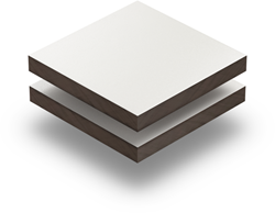 Unikern Bouw Compactplaat RAL 9010 3050 x 1300 x 6 mm