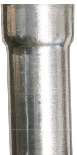 Stalen ondereind gegalv. 1,5m Ø100mm