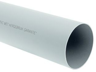 HWA Grijze Pvc Buis - Ø 80 mm 1.5 mm / Lengte = 4 m1