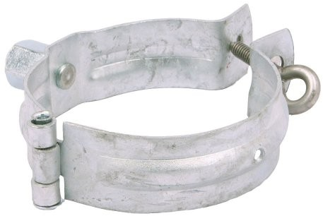 HWA-beugel gegalv. Ø82mm moer m8/m10