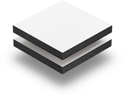 Unikern Bouw Compactplaat RAL 9016 3050 x 1300 x 6 mm