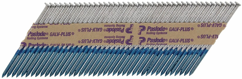 Paslode stripspijkers 2,8 x 51 mm ring (3750 st.) + 3 gasflesjes IM90-2