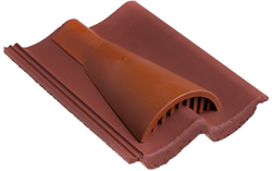 Monier Sneldek Classic novo+ rood ventilatiepan