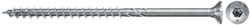 fischer spaanplaatschroef Power-Fast II 4,0x60 TX verzonken kop deeldraad blauw verzinkt (100)