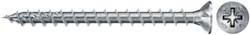 fischer spaanplaatschroef Power-Fast II 4,0x35 PZ verzonken kop voldraad blauw verzinkt (100)
