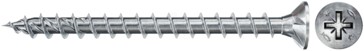 fischer spaanplaatschroef Power-Fast II 4,0x35 PZ verzonken kop voldraad blauw verzinkt (100)
