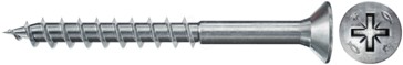 fischer spaanplaatschroef Power-Fast II 3,0x40 PZ verzonken kop deeldraad blauw verzinkt (300)