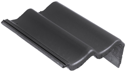 Monier Sneldek Classic novo+ antraciet gevelpan rechts