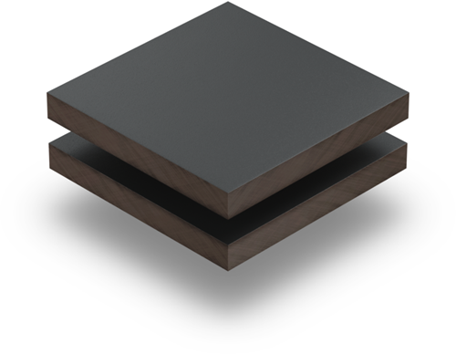 Unikern Bouw Compactplaat RAL 7016 3050 x 1300 x 6 mm