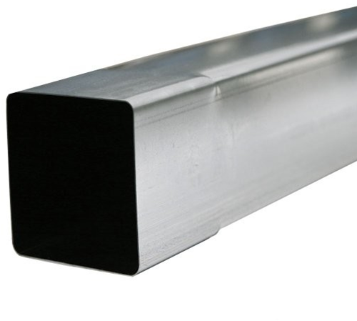 HWA-buis zink vierkant 80x80mm D=0,65 L=2000mm