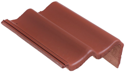 Monier Sneldek Classic novo+ rood gevelpan rechts