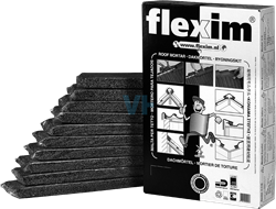 Flexim dakmortel Zwart (10 strips)