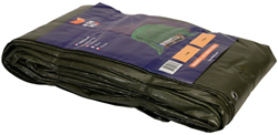 Konvox Dekkleed 180gr blauw/groen 6x8m