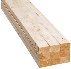 Vuren Balk 44 x 70 mm / Geschaafd / Lengte = 4200 mm FSC®70%
