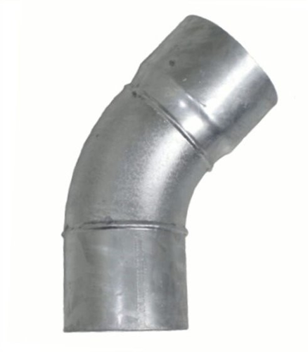 Stalen bocht Ø80 mm 45gr