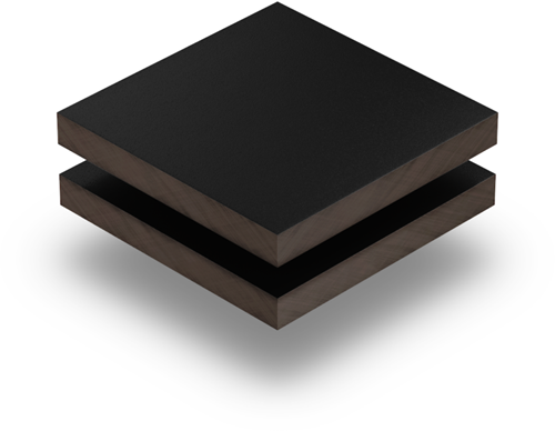 Unikern Bouw Compactplaat RAL 9005 3050 x 1300 x 6 mm