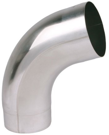 Bocht zink 80mm 72gr verjongde spie