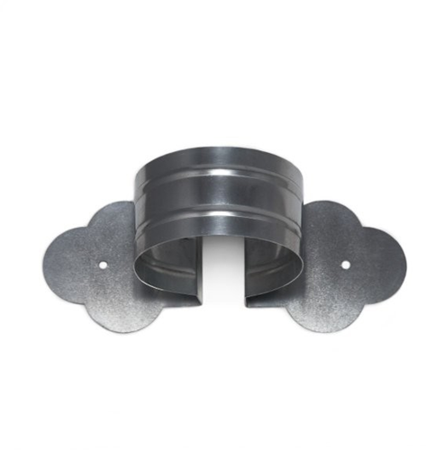 Zinken beugel Ø100mm klaverblad