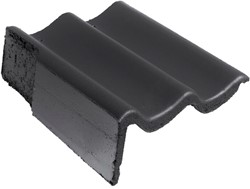 Monier Sneldek Classic novo+ antraciet gevelpan links