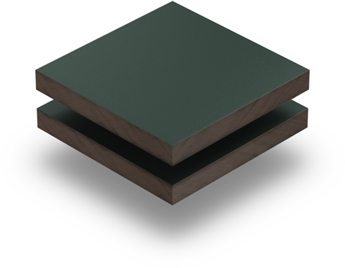 Unikern Bouw Compactplaat RAL 6009 3050 x 1300 x 6 mm