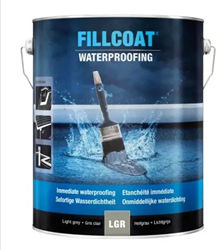 Rust-Oleum Fillcoat Vezels Licht grijs 1 Liter (ca.1m2)