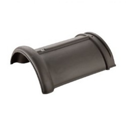Halfronde vorst 225mm T (Vario) blauw gesmoord